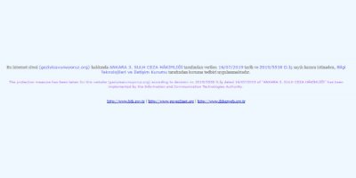 Li Tirkiyê qedexeya malper û kanalan