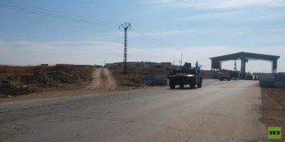 Konvoyêka eskerî ya Rûsya kewt mîyanê Kobanî