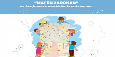 Zarokên Amedê li ser mafên xwe çîrok nivîsîne